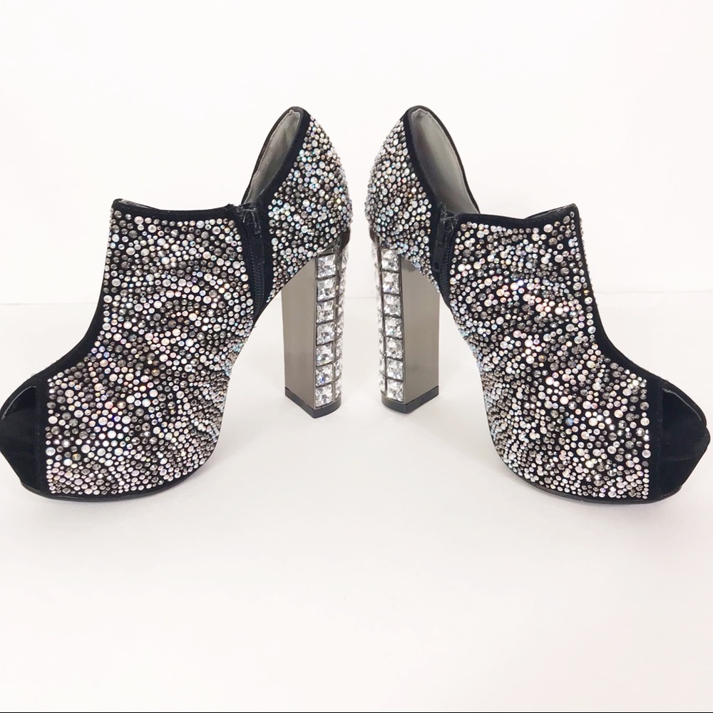 Lady Couture Glory Platform High Heel Shoes Pageant Dance Costume Party